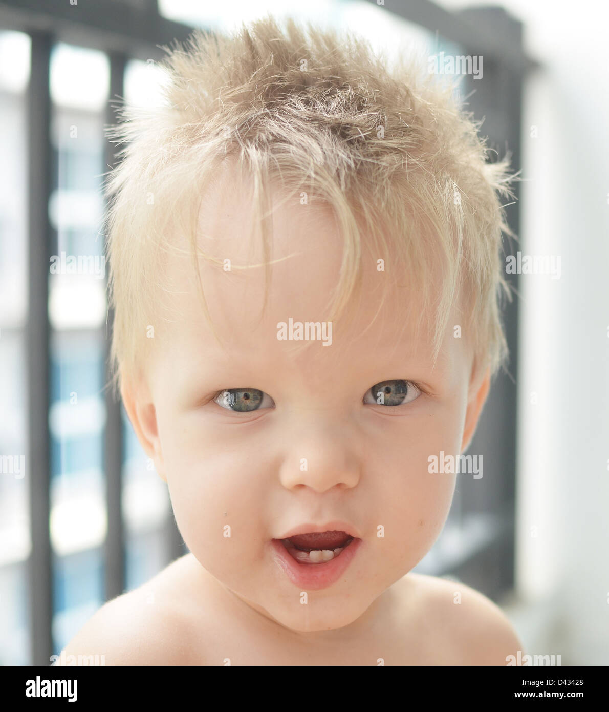close up portrait of cute boy Stock Photo - Alamy