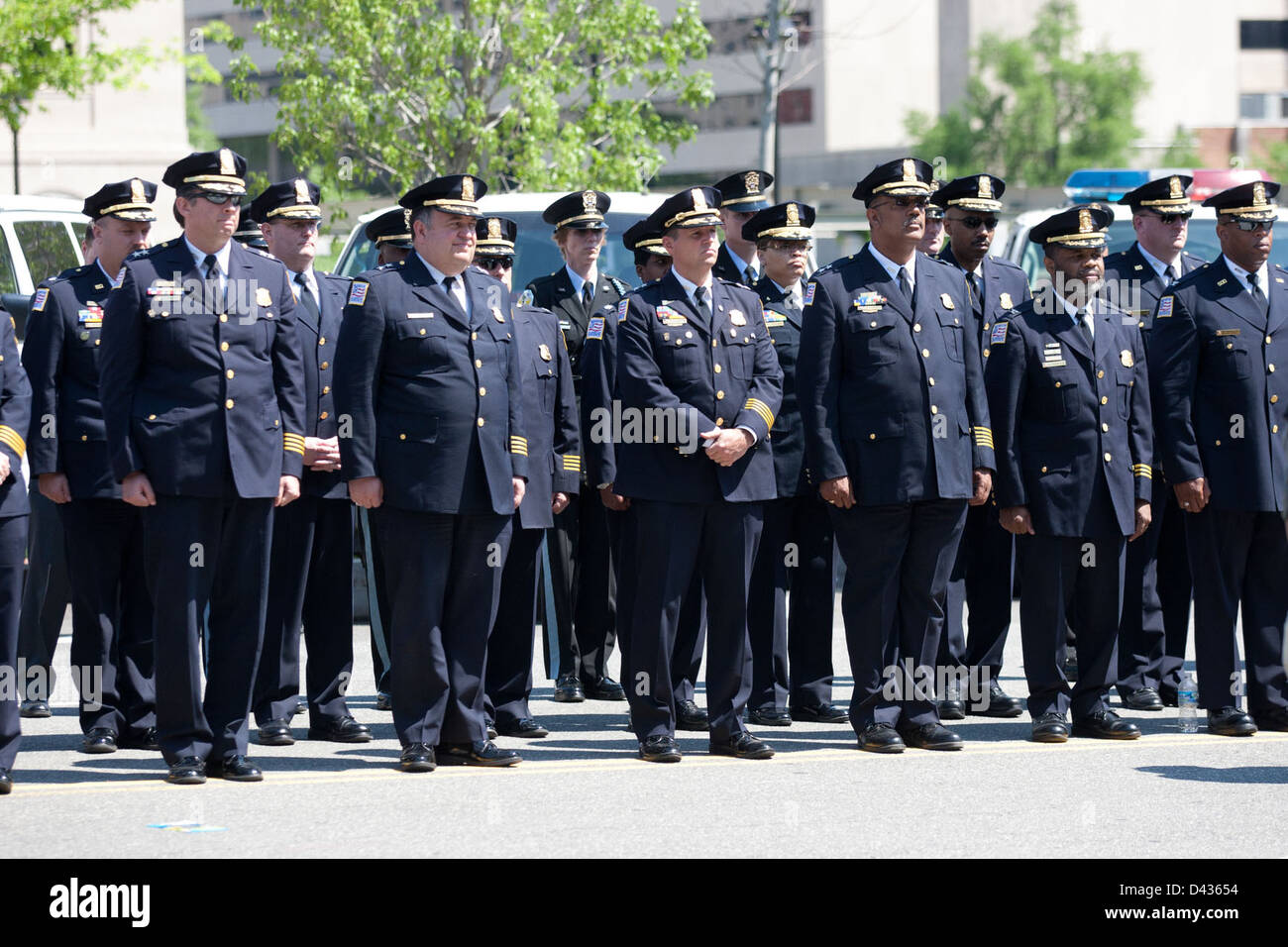Washington area law enforcement memorial service hi-res stock ...