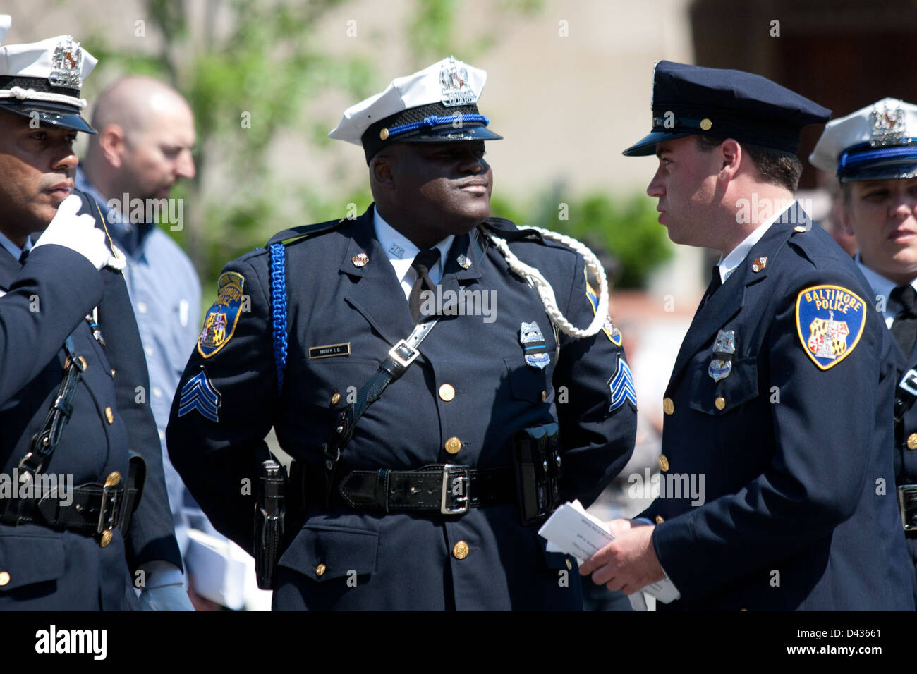 Washington area law enforcement memorial service hi-res stock ...