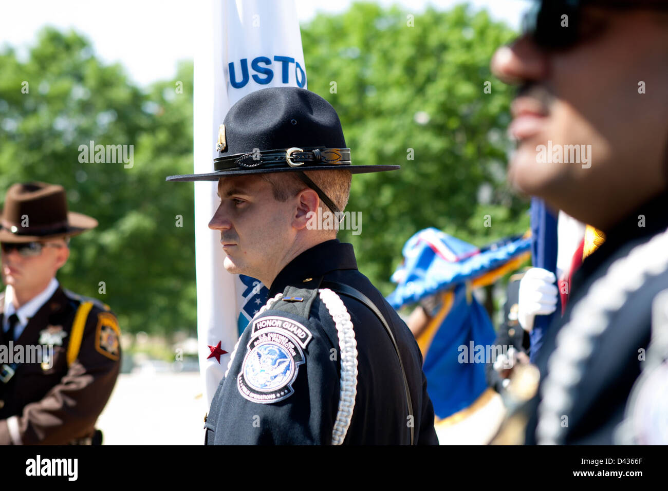 Washington area law enforcement memorial service hi-res stock ...