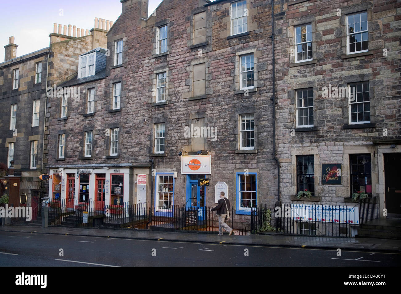 Broughton Street Edinburgh Stock Photo Alamy