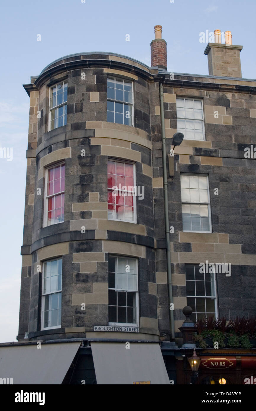 Broughton Street Edinburgh Stock Photo Alamy