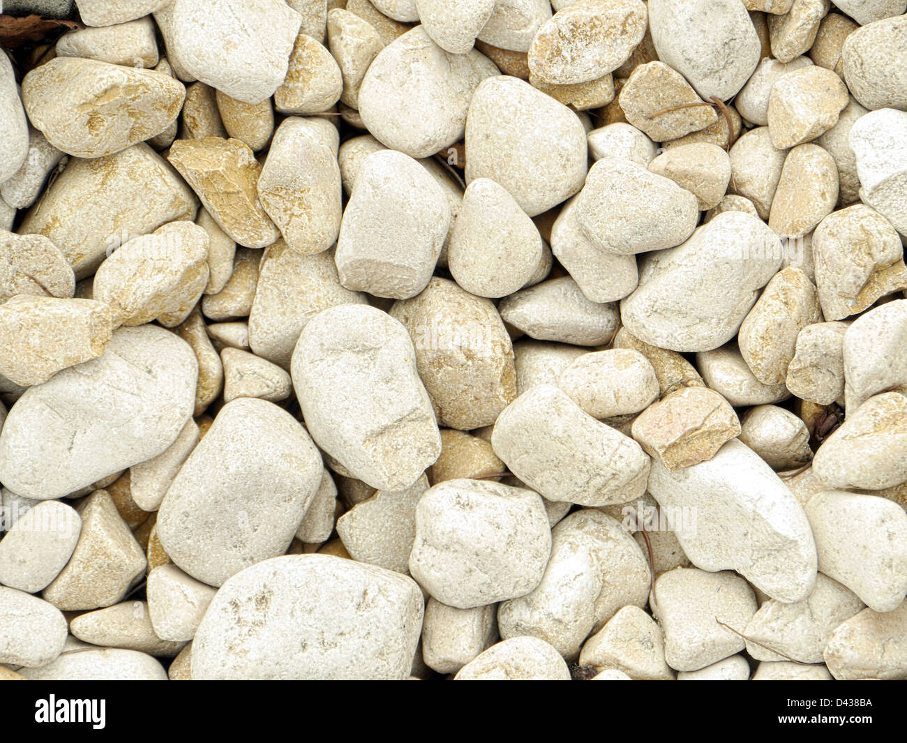 Background of white mineral stones Stock Photo