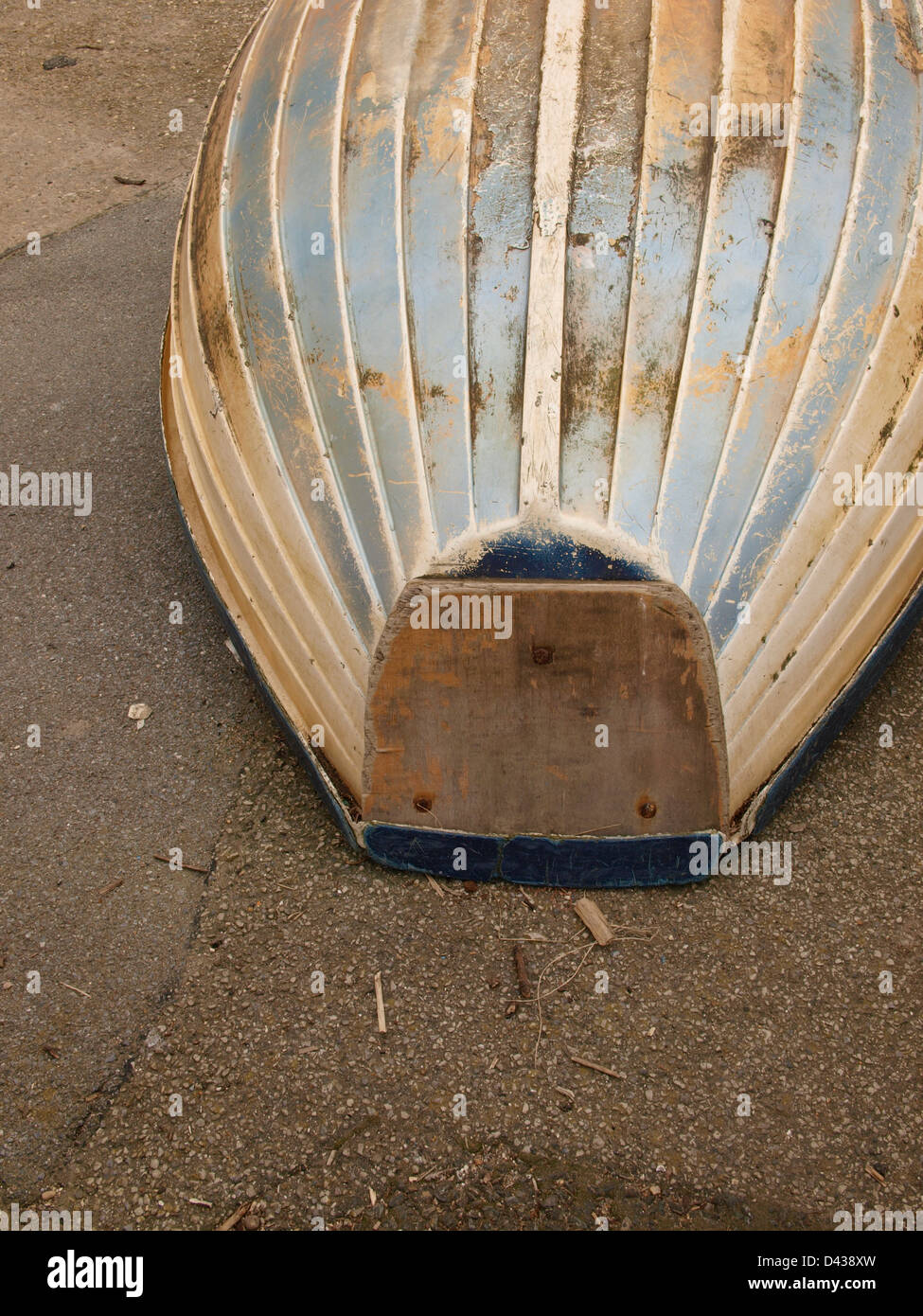 Upturned fishing boat on hi-res stock photography and images - Alamy