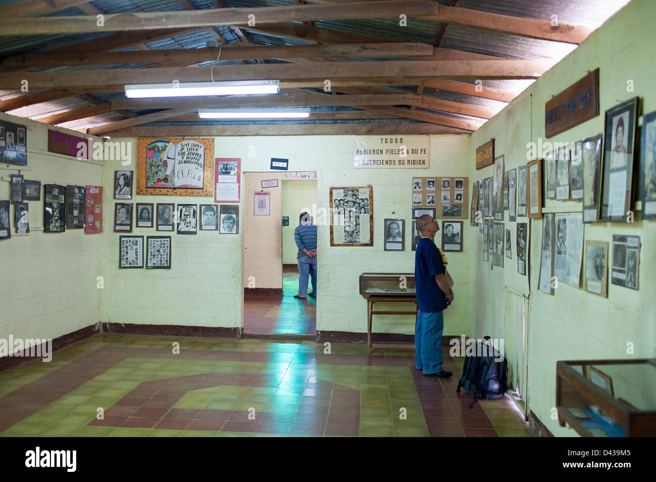Civil war museum in Perquin, El Salvador Stock Photo