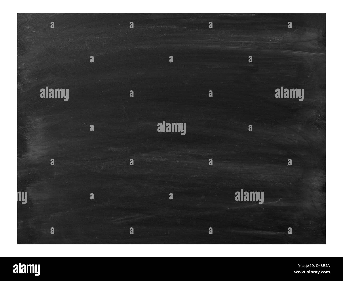 A school chalk board with chalk stains Stock Photo Alamy