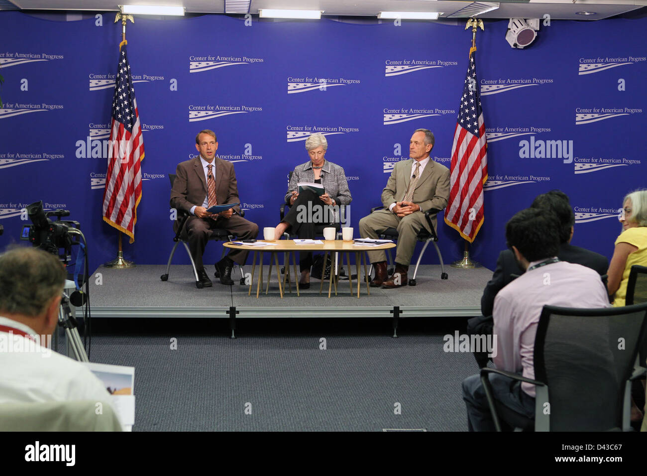 Center for American Progress Holds Discussion Addressing Past, Present, Future of Southwest Border Security Stock Photo