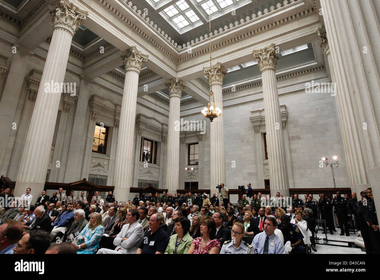 New Orleans Custom House Dedication Ceremony Stock Photo Alamy