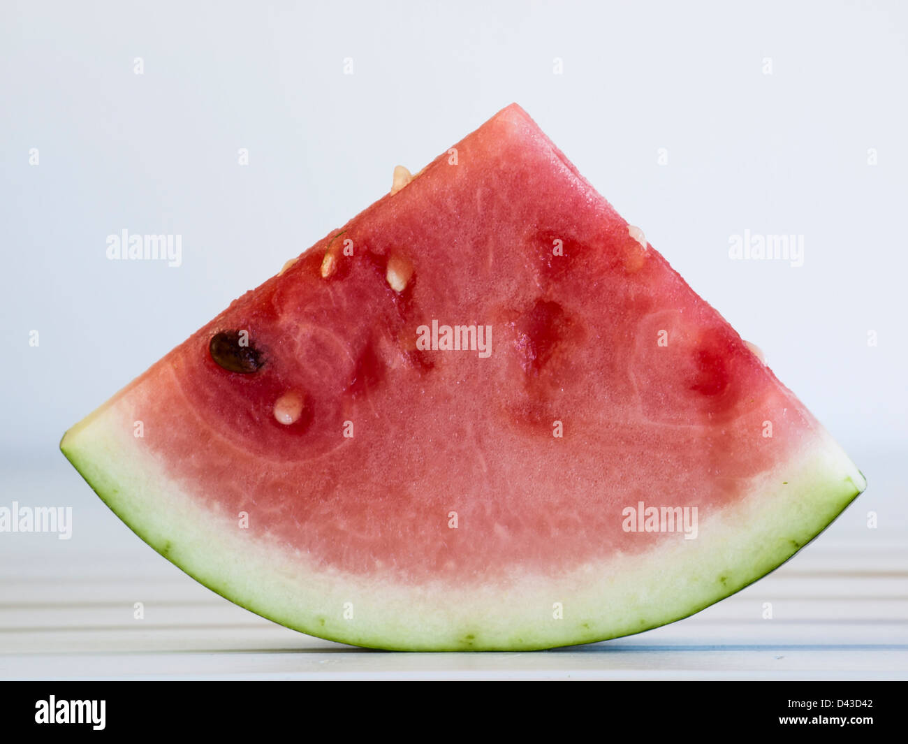 Fresh slices of watermelon on white background Stock Photo - Alamy