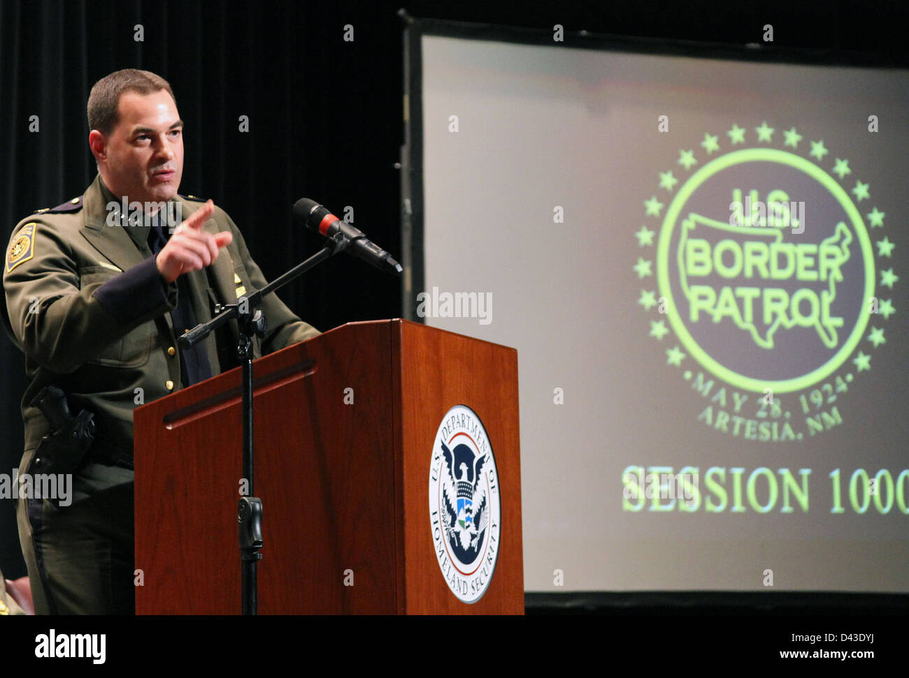 CBP Celebrates Historic Graduation of 1,000th Border Patrol Academy Session Stock Photo Alamy