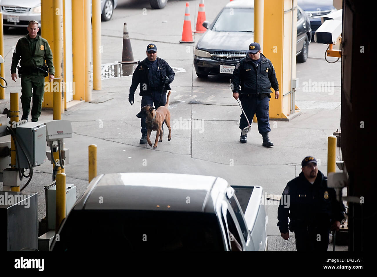 U.S. Customs and Border Protection Work Calexico Stock Photo - Alamy