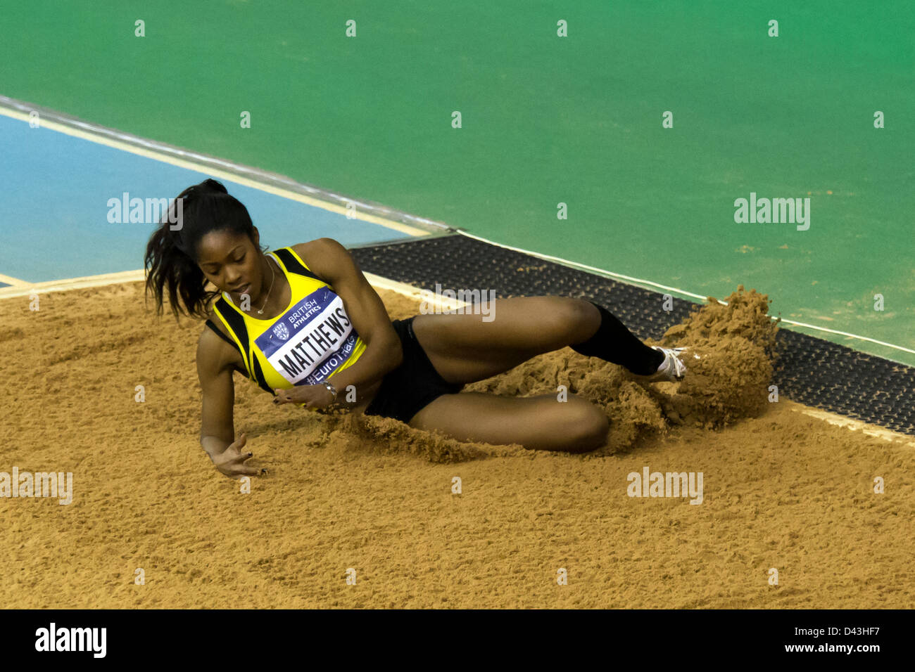 Athlete triple jump woman jump hires stock photography and images Alamy