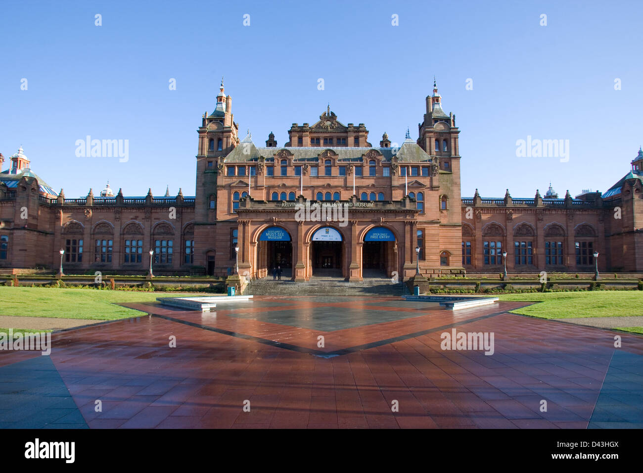 Kelvingrove Art Gallery and Museum Glasgow Stock Photo