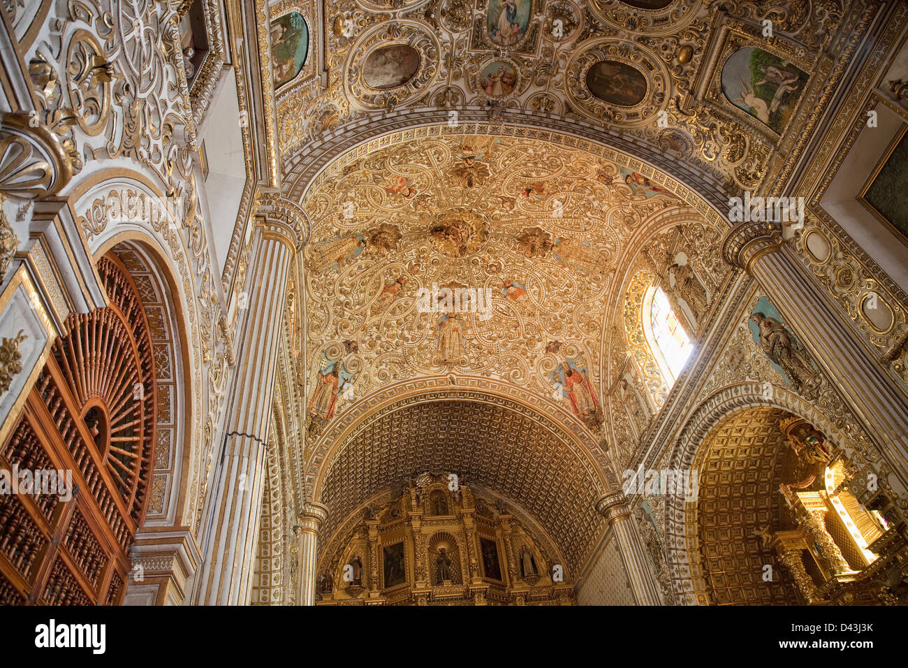 Interior of Templo de Santo Domingo (Church of Santo Domingo de Guzman) showing ornate ceiling, Oaxaca, Mexico Stock Photo - Alamy Interior of Templo de Santo Domingo (Church of Santo Domingo de Guzman) showing ornate ceiling, Oaxaca, Mexico Stock Photo - Alamy