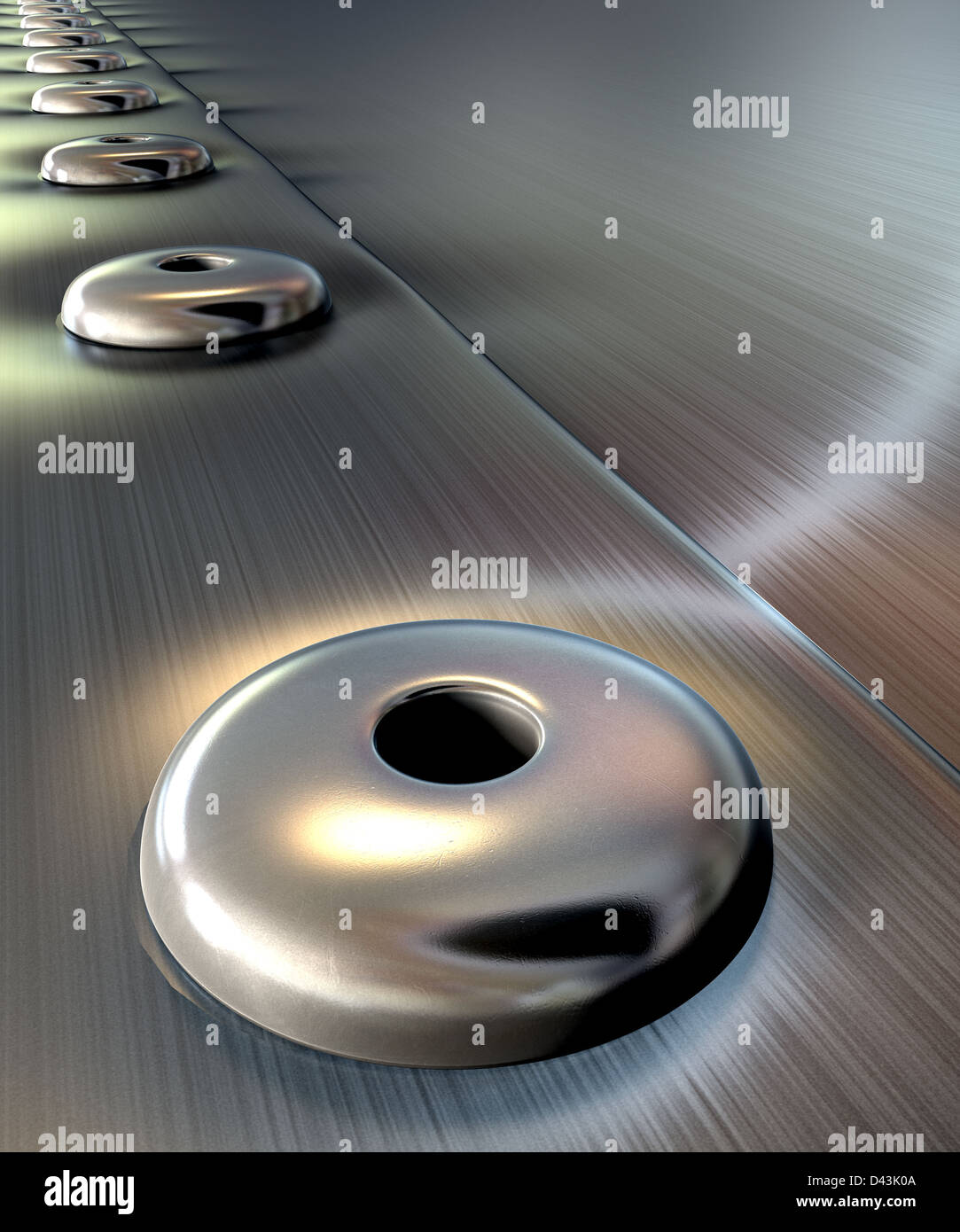 Rivets aluminium hi-res stock photography and images - Alamy