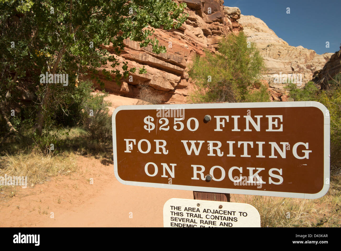 Capitol Reef National Park, Utah, USA Stock Photo