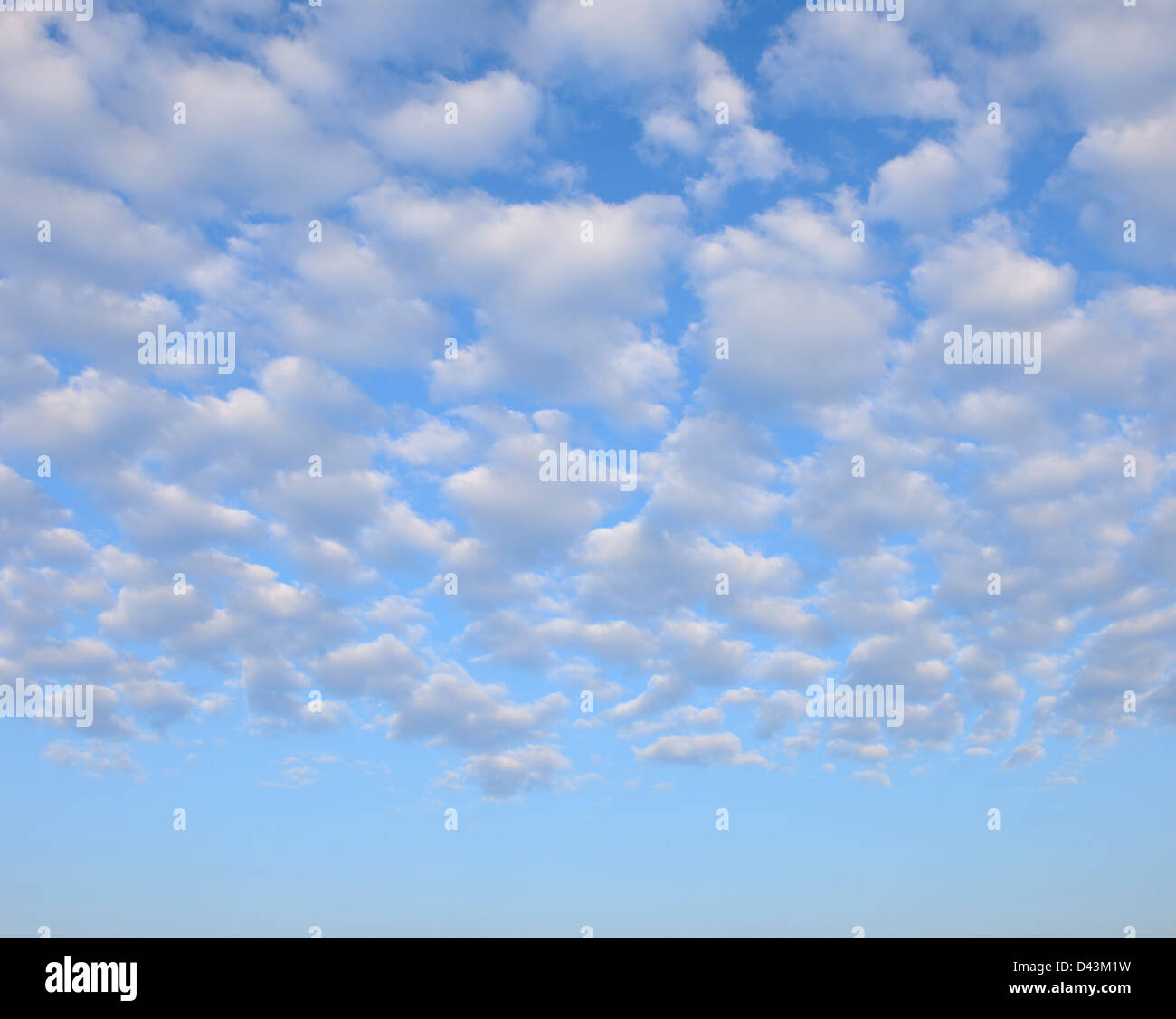 Clouds, Gunzenhausen, Weissenburg-Gunzenhausen, Bavaria, Germany Stock Photo