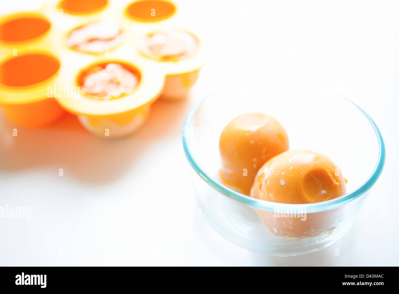 Frozen baby food