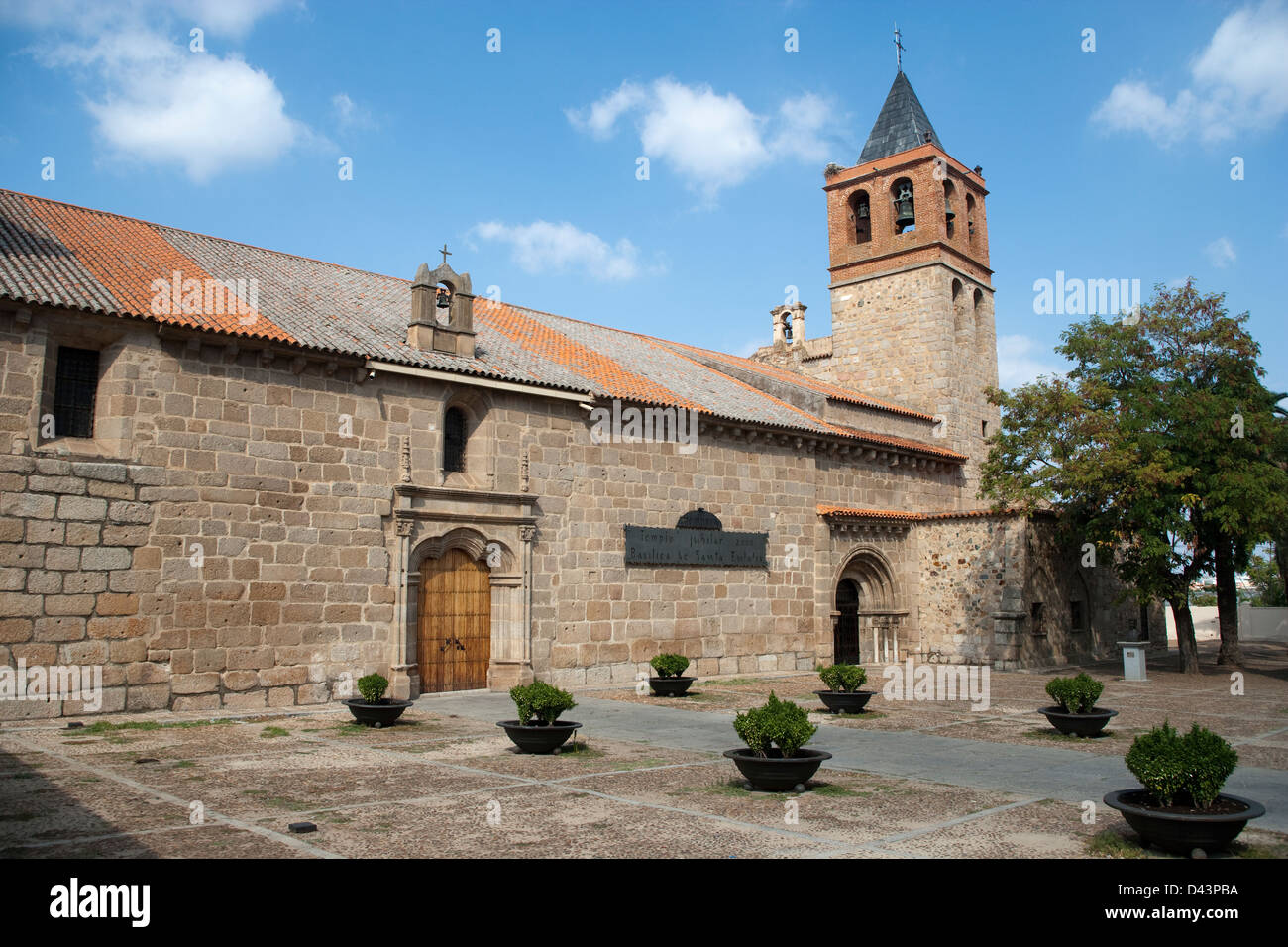 Basilica de Santa Eulalia Merida Spain Stock Photo - Alamy