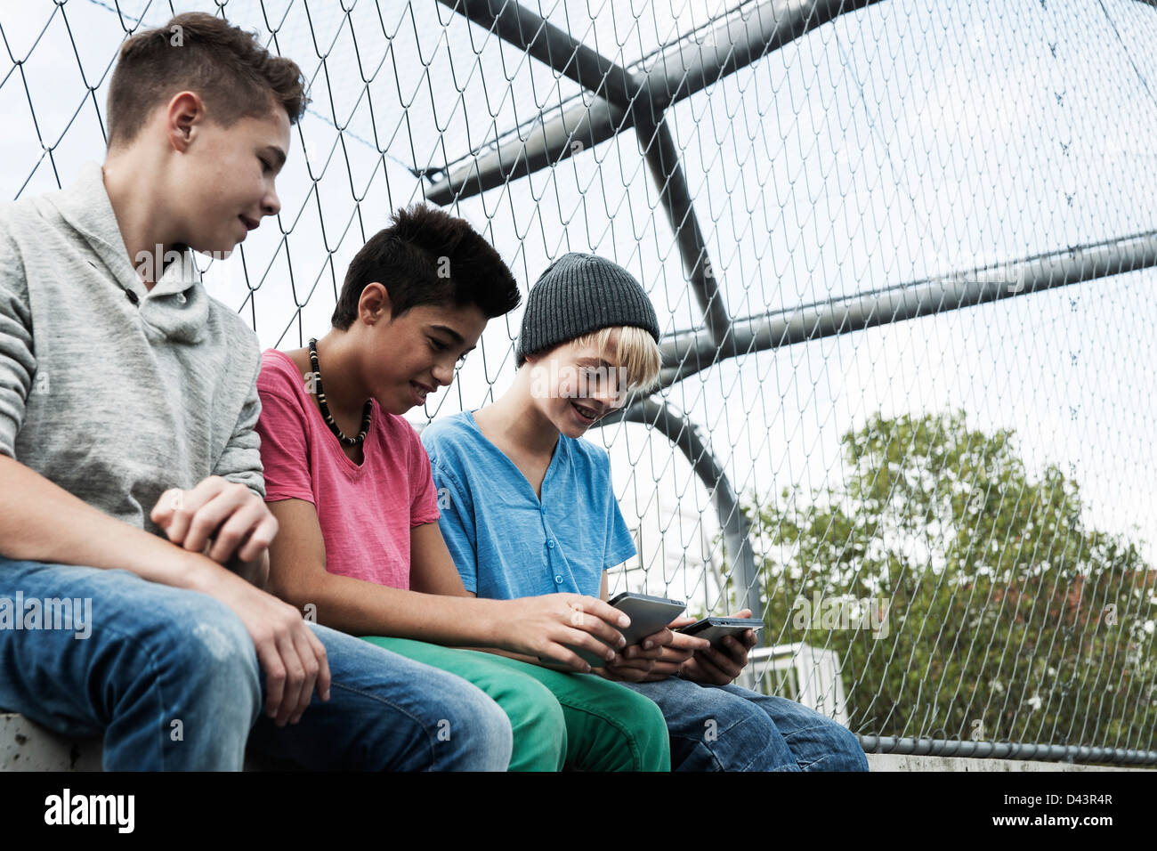 Teenage Boy Playing Video Games, Mannheim, Baden-Wurttemberg