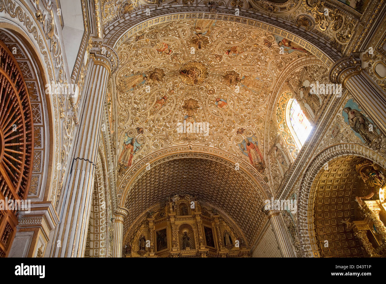 Interior of Templo de Santo Domingo (Church of Santo Domingo de Guzman