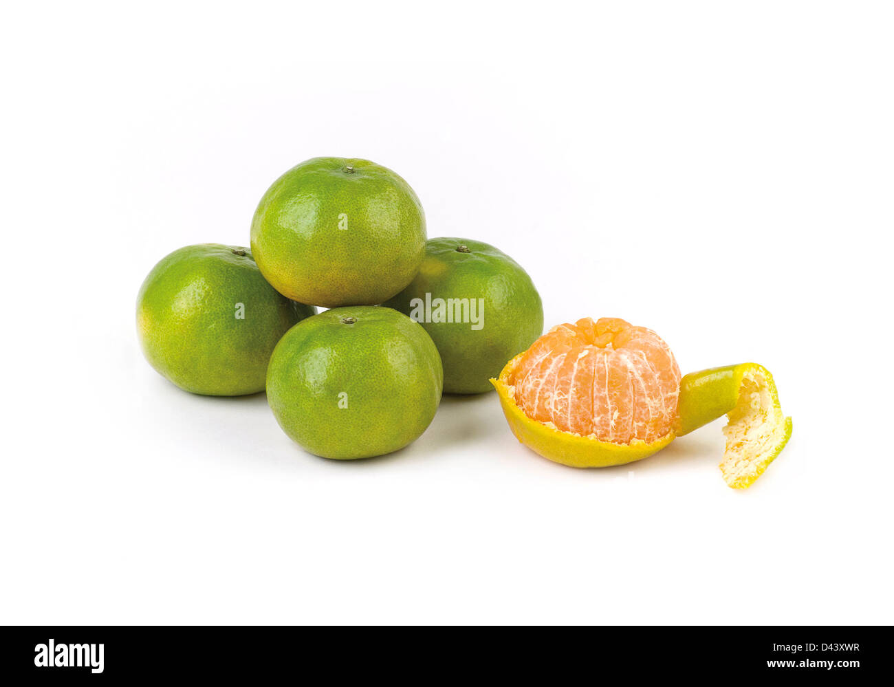 Asian oranges isolated on white background Stock Photo Alamy