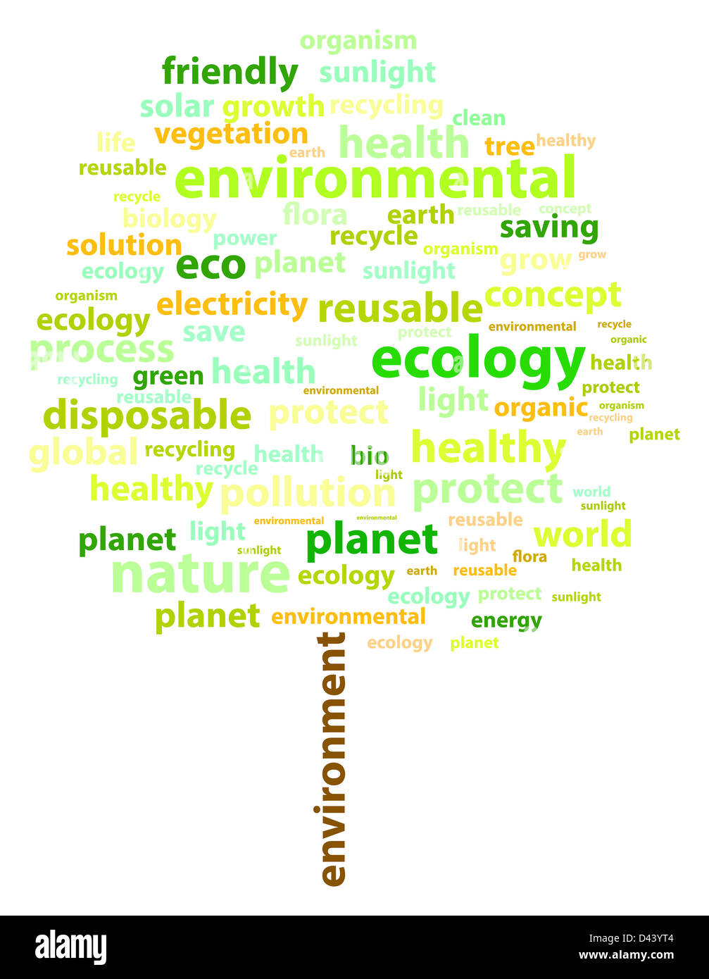 Planet earth plant words hi-res stock photography and images - Alamy