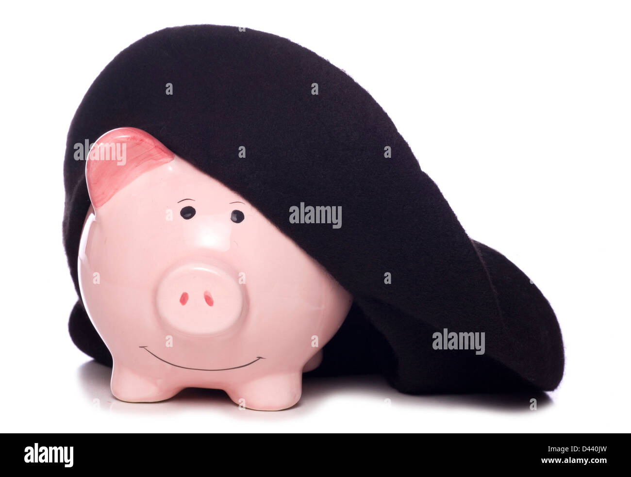 french piggy bank studio cutout Stock Photo Alamy