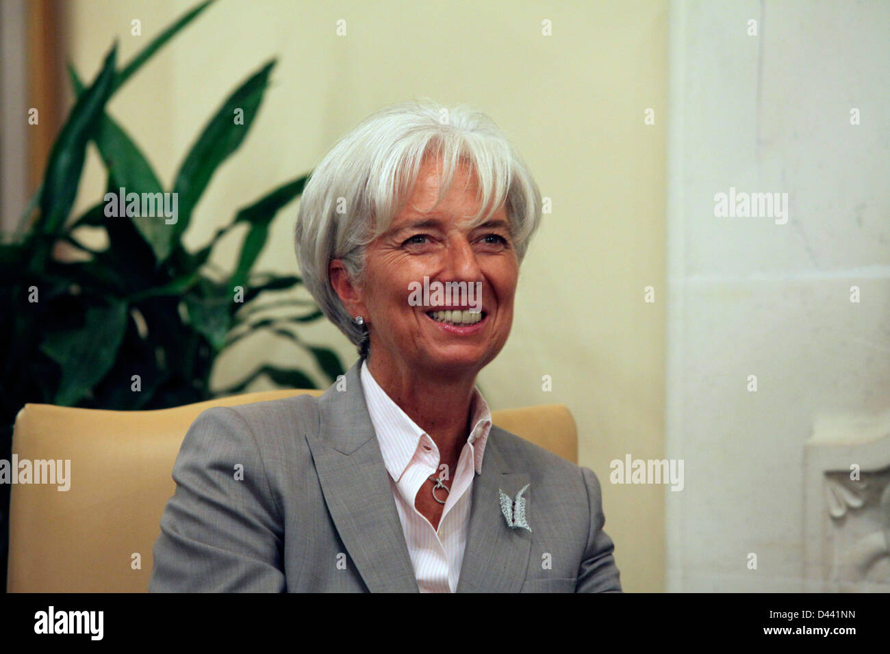 Christine lagarde of france hi-res stock photography and images - Alamy