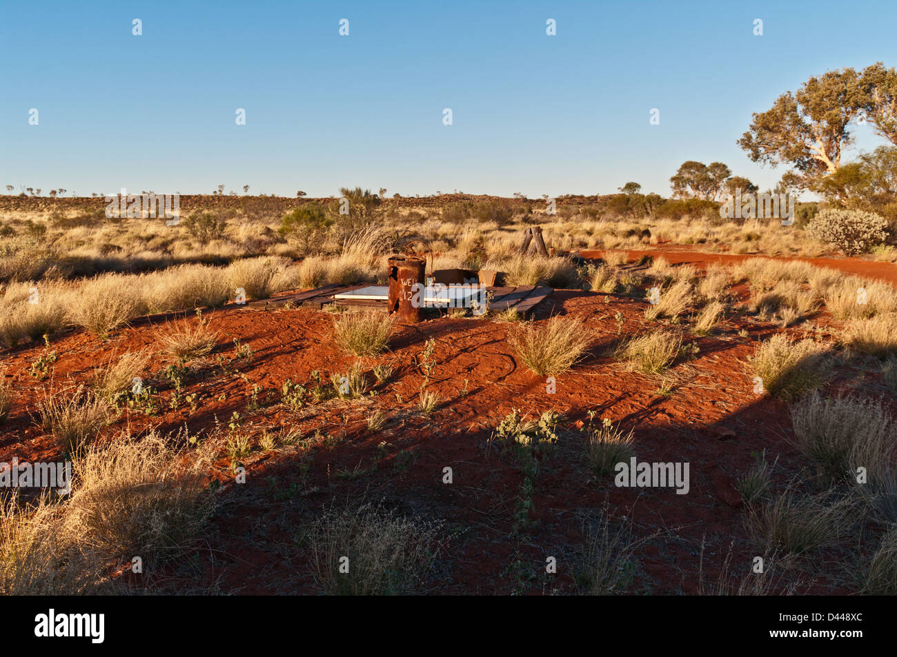 WELL 12, CANNING STOCK ROUTE, WESTERN AUSTRALIA, AUSTRALIA Stock Photo Alamy