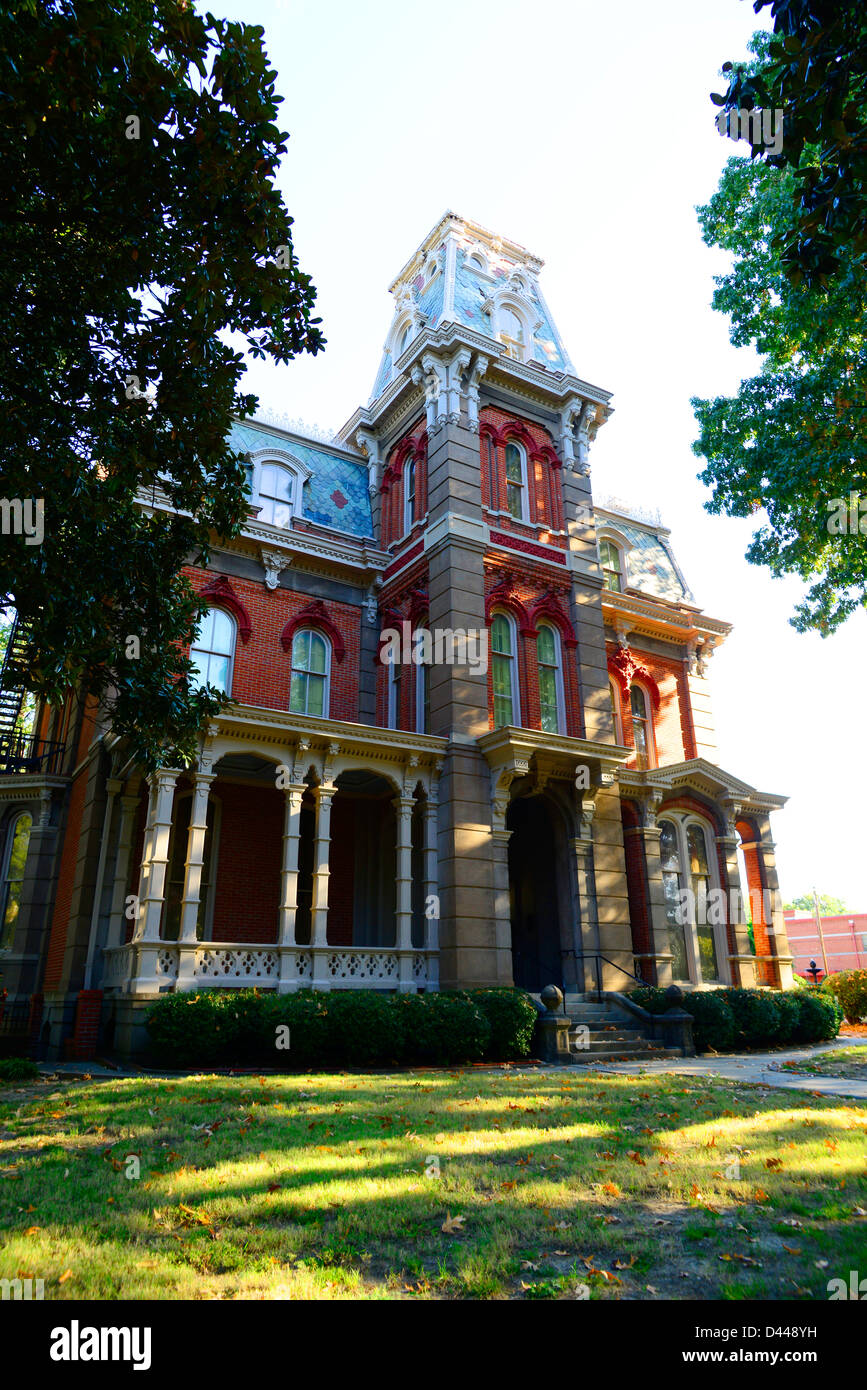 Woodruff-Fontaine Historic House Museum Memphis Tennessee TN Stock Photo