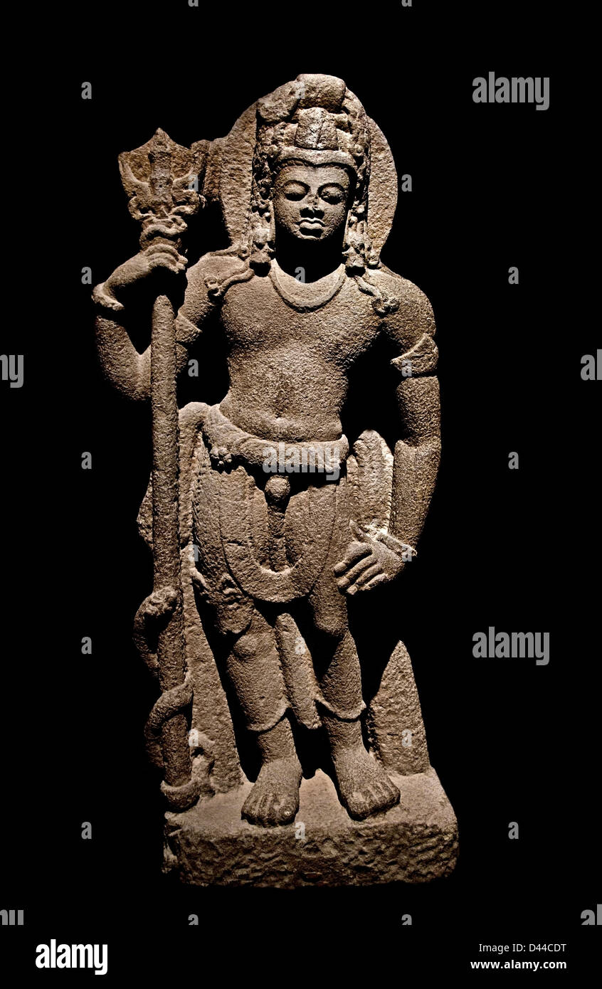 Shiva 6th Century Parel Mumbai Maharashtra  India Hindu Stock Photo