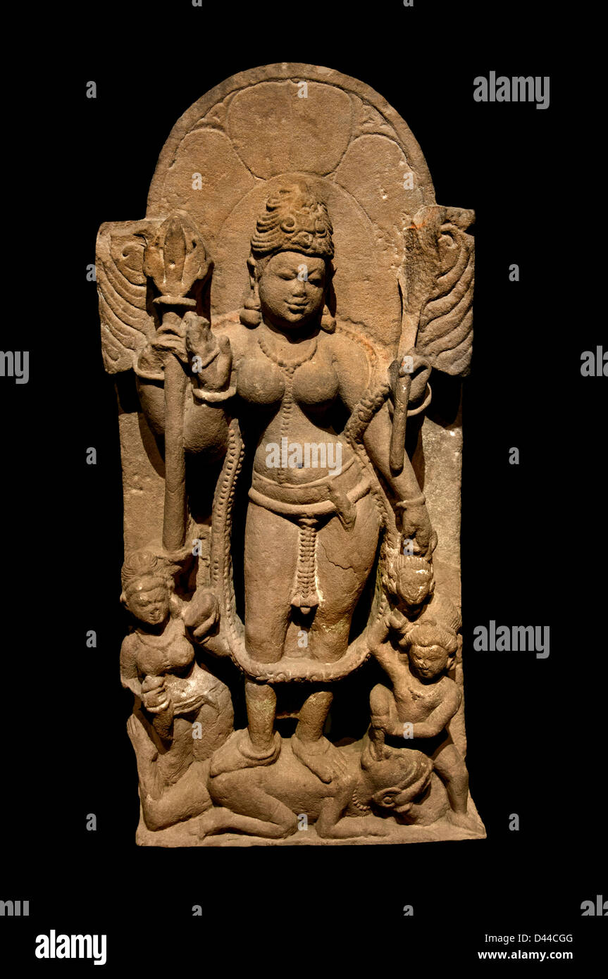 Parvati ( Shiva 's Consort ) Raiastan Pratihara period 10th cent India Hindu Stock Photo
