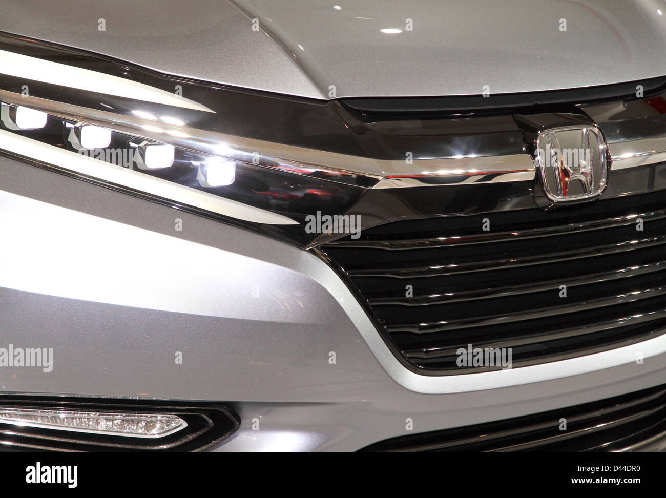 Honda Vehicle Details Stock Photo Alamy