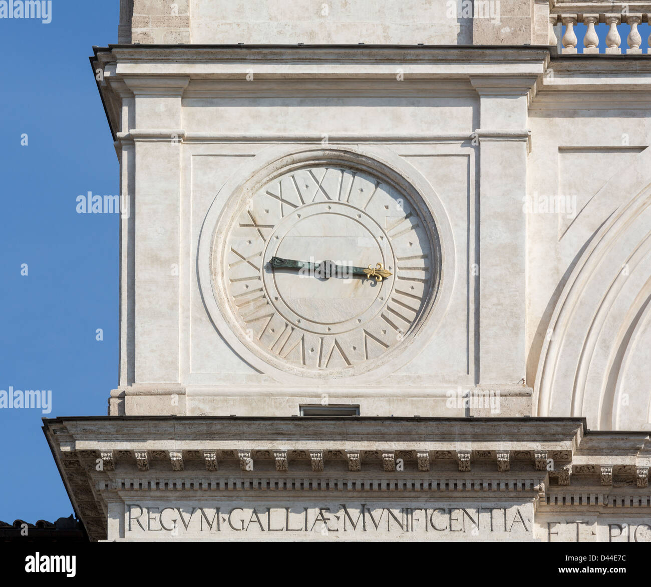 Clock rome hi-res stock photography and images - Alamy