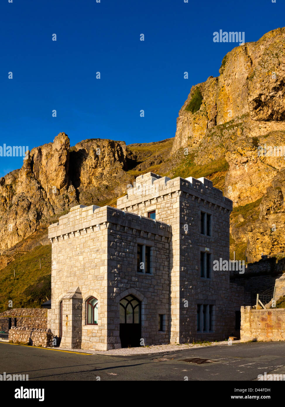 Toll House on Marine Drive toll road on the Great Orme in Llandudno