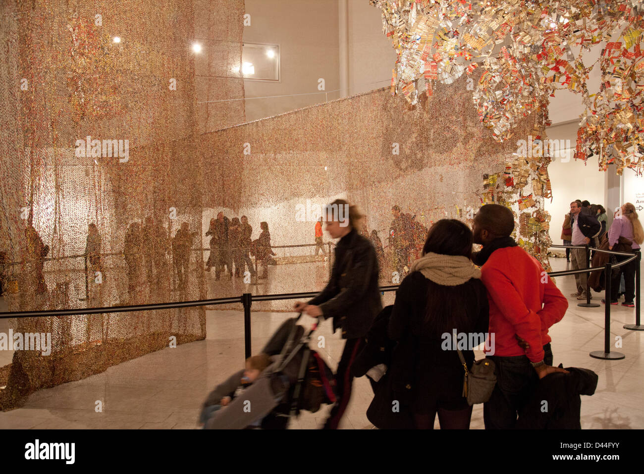 Brooklyn Museum Target first Saturday night Stock Photo Alamy