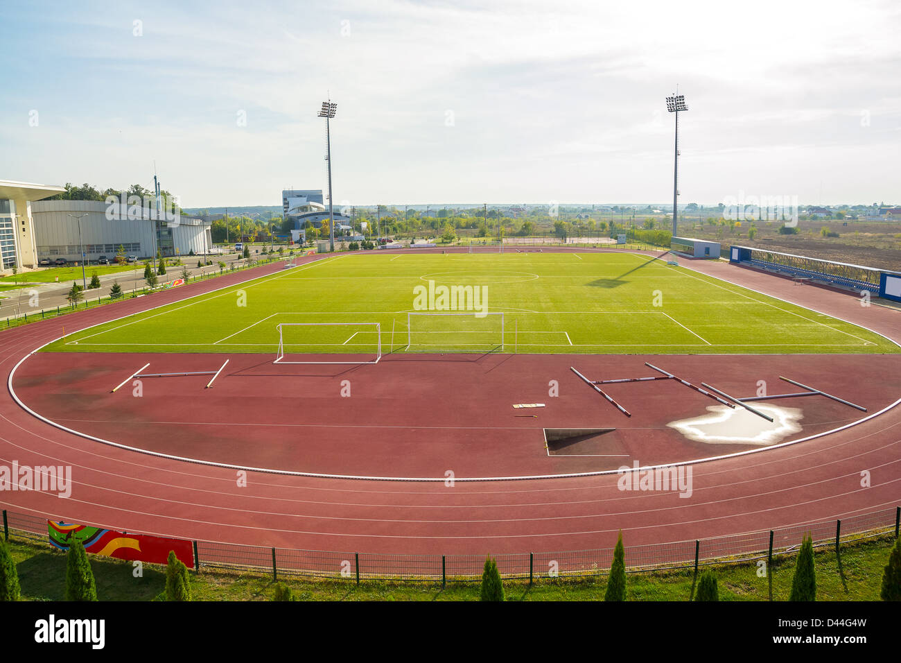 Modern athletics stadium hires stock photography and images Alamy