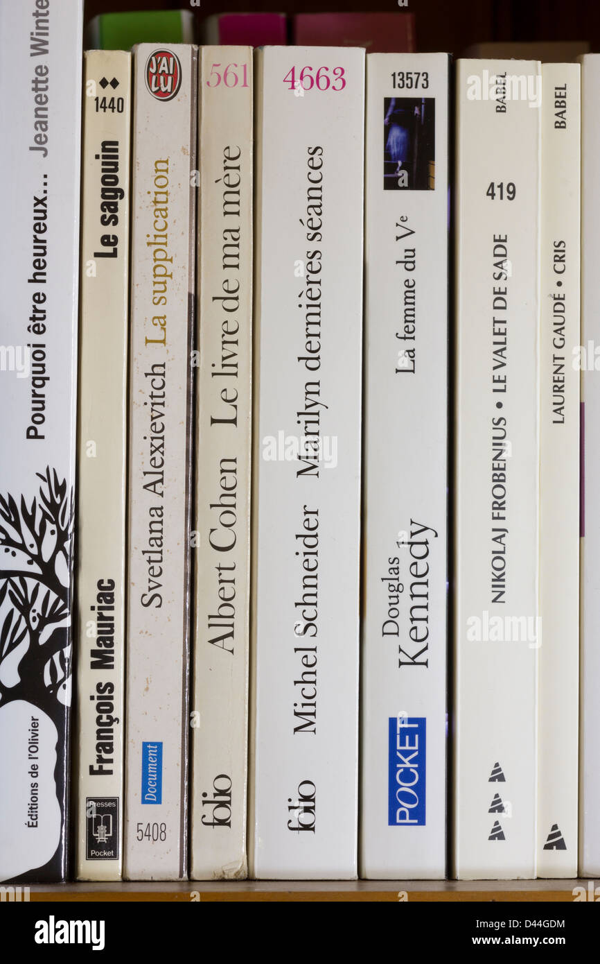 French books hires stock photography and images Alamy