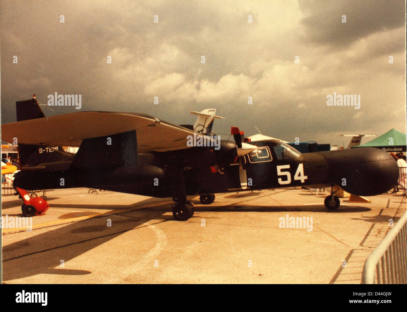 The Britten-Norman BN-2B Defender is a British-built light aircraft ...