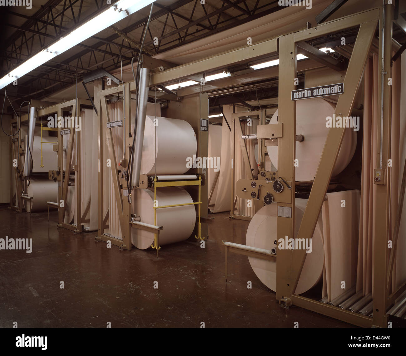 Modern digital operated printing presses Stock Photo Alamy