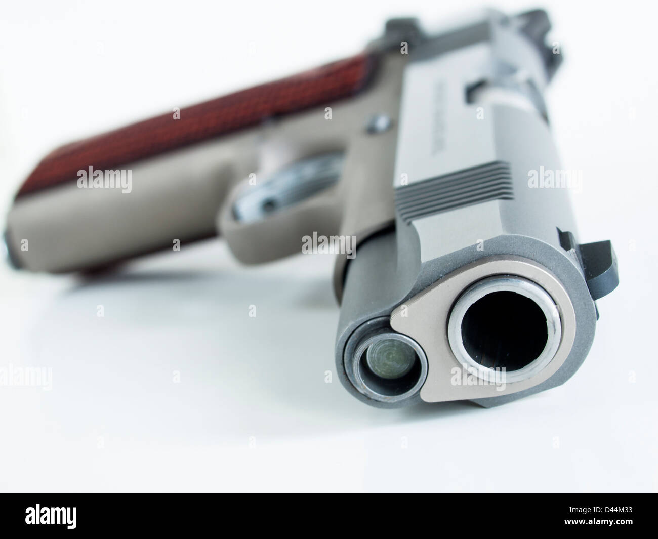 Colt 1911 Commander is a singleaction, semiautomatic, magazinefed