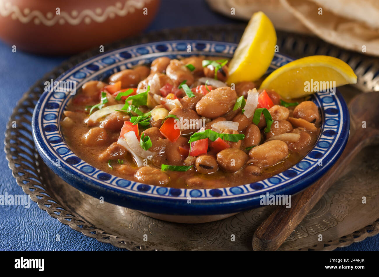 Ful Medames Fava Bean Dish Middle East Stock Photo - Alamy