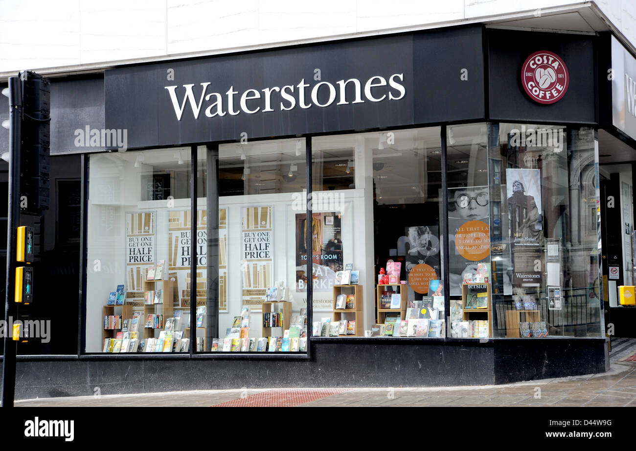 Waterstones in North Street Brighton UK Stock Photo Alamy