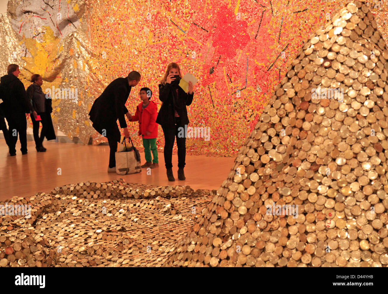 Brooklyn Museum Target first Saturday night Stock Photo Alamy