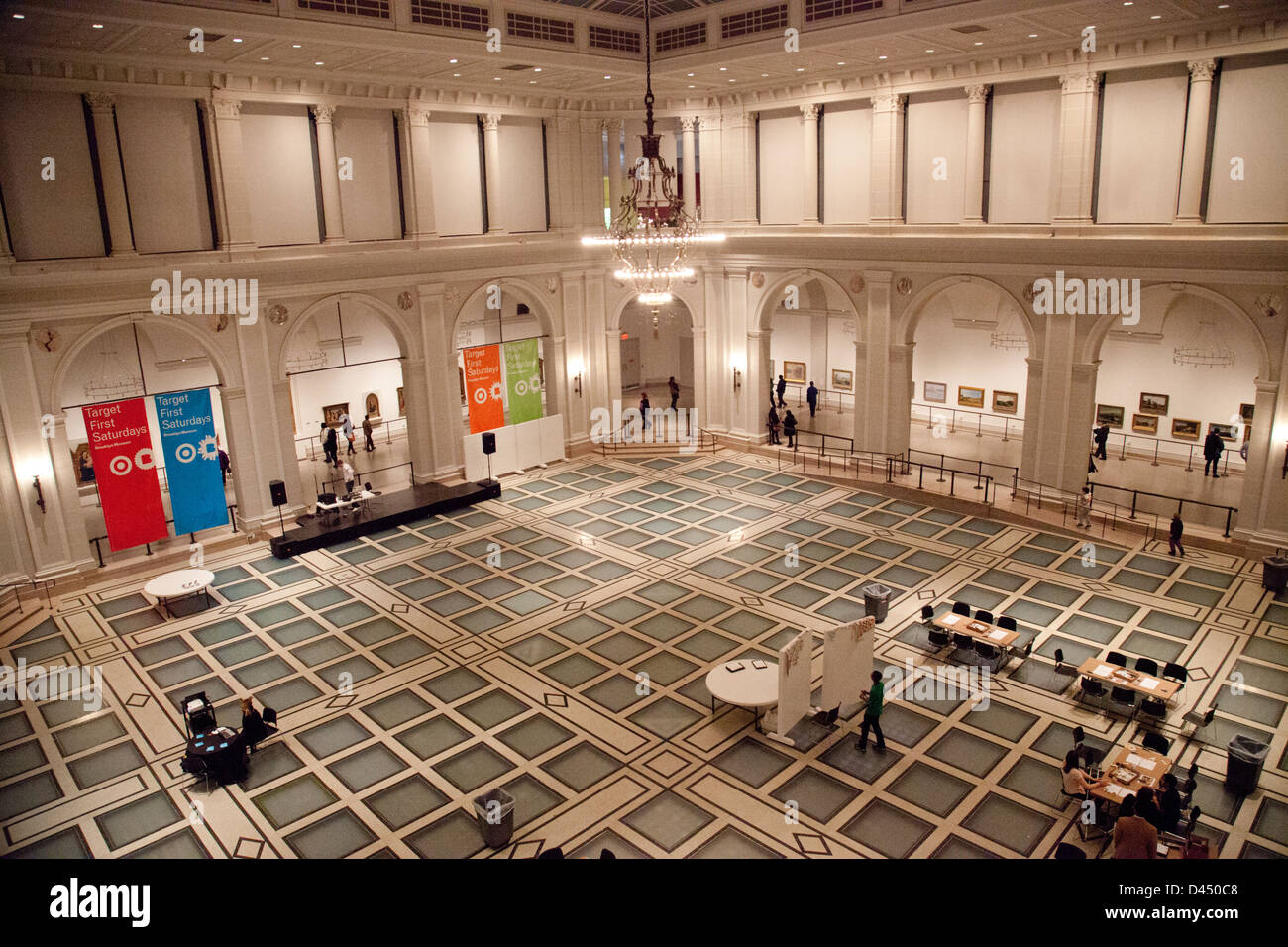 Brooklyn Museum Target first Saturday night Stock Photo Alamy