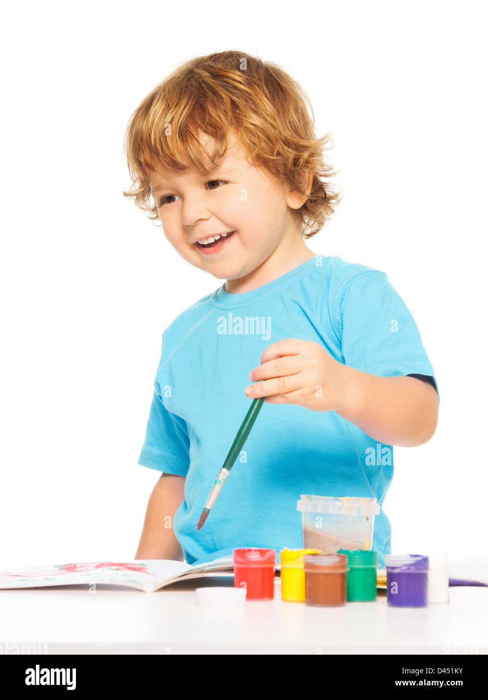 Happy smiling kid hi-res stock photography and images - Alamy