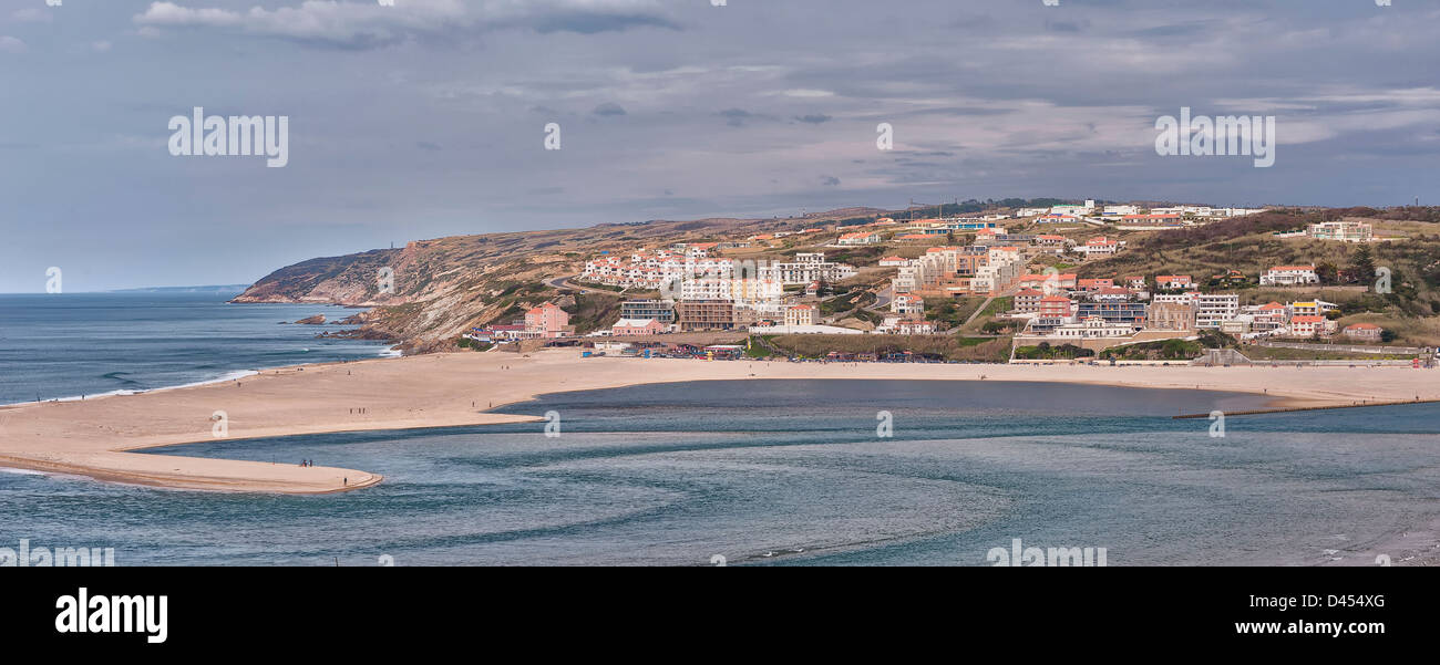 Obidos Lagoon Portugal High Resolution Stock Photography And Images Alamy