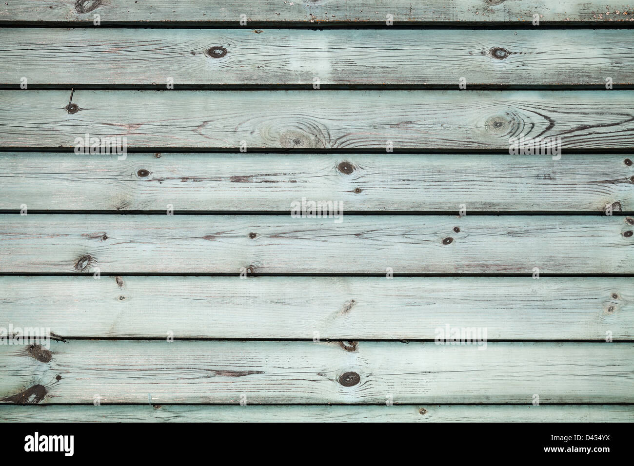 Old green wooden wall background texture Stock Photo