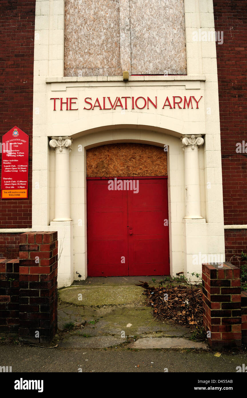 Attercliffe Temple Corps of the Salvation Army.Derelict Building ...